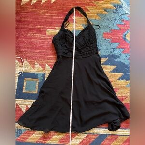 Lauren Ralph Lauren little black halter dress Size 8
Pleated top and lined